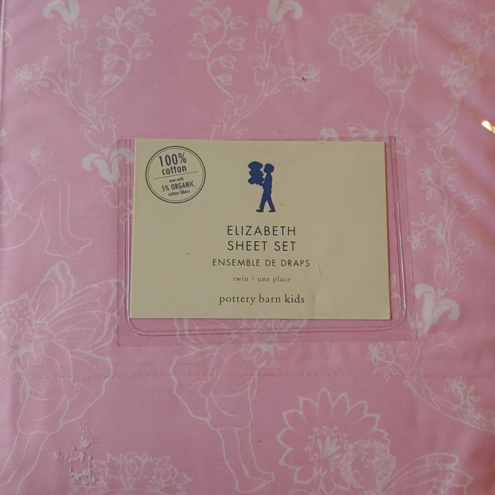 Pottery Barn kids Elizabeth sheet set
